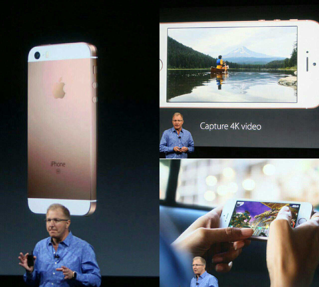 اپل از iphone SE رونمایی کرد + تصاویر اپل از iphone SE رونمایی کرد + تصاویر