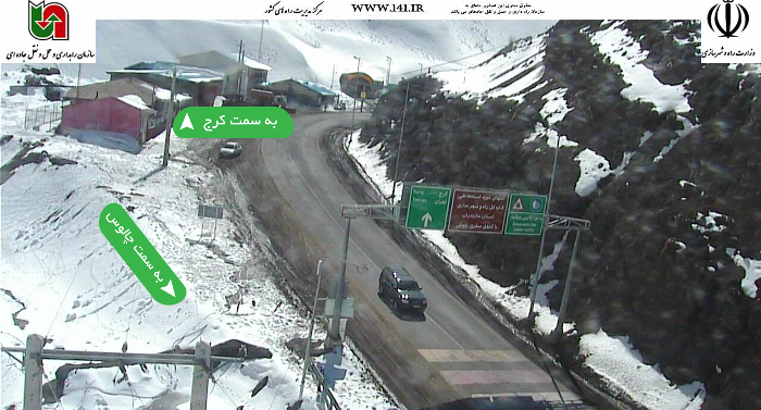 چرا جاده چالوس یک طرفه نشد+ آخرین عکس های ترافیک جاده