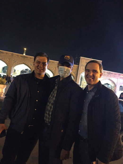 چهره عجیب عادل فردوسی پور در مشهد + عکس چهره عجیب عادل فردوسی پور در مشهد + عکس
