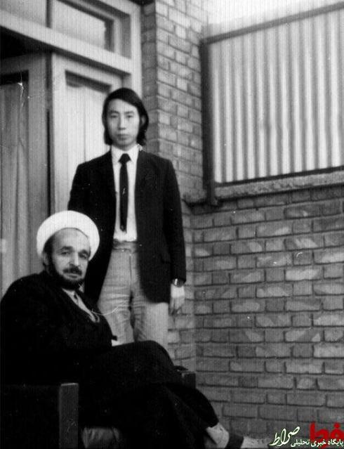 علامه جعفری و شاگرد ژاپنیاش +عکس علامه جعفری و شاگرد ژاپنیاش +عکس