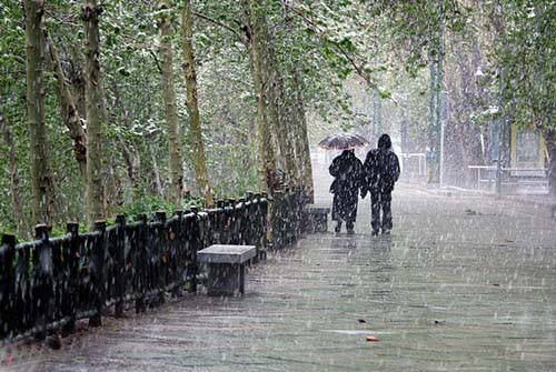 بارش باران تا جمعه میهمان ایرانی ها/ رودها سرریز می شود