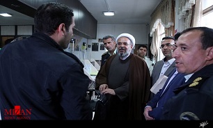 بازدید سرزده دادستان عمومی و انقلاب مرکز استان قزوین از کلانتری 11 مدرس + عکس
