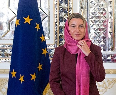 موگرینی وارد تهران شد