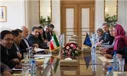 دومین رایزنی ظریف و موگرینی در تهران