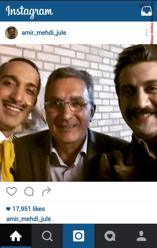 کنایه امیر مهدی ژوله به برانکو! + عکس