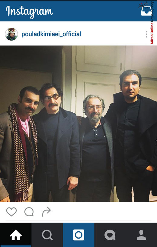 پدران و پسران هنرمند در یک قاب + عکس