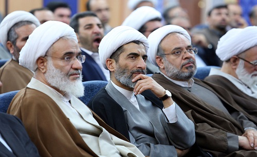 مراسم افتتاح نمازخانه دادگستری قزوین با حضور معاون فرهنگی قوه قضائیه + عکس