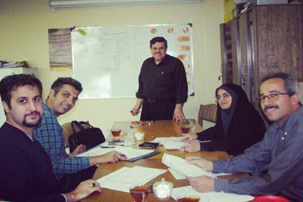 فردوسی پور سر کلاس دکتری +عکس