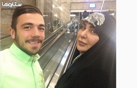 همسر و پسر قلعه نویی + عکس همسر و پسر قلعه نویی + عکس