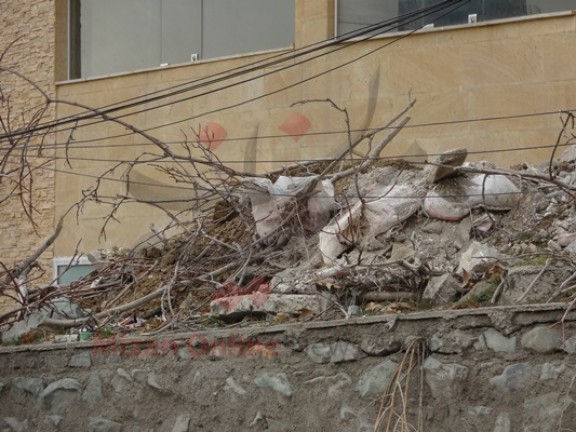 قطع درختان درکه توسط شهرداری برای ساخت پارکینگ+تصاویر قطع درختان درکه توسط شهرداری برای ساخت پارکینگ+تصاویر