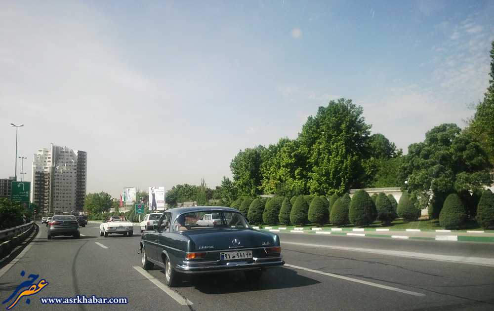پدربزرگ های بنز در خیابان های تهران +تصاویر
