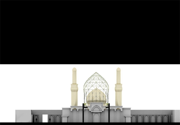 حرم امام حسین(ع) در شهر کربلا عراق دارای 3 گنبد میشود حرم امام حسین(ع) در شهر کربلا عراق دارای 3 گنبد میشود