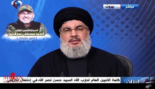 سید حسن نصرالله: رژیم صهیونیستی در شهادت 