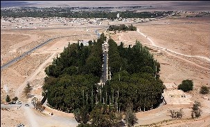 باغ شازده ماهان در شمال تهران شبیه سازی شد