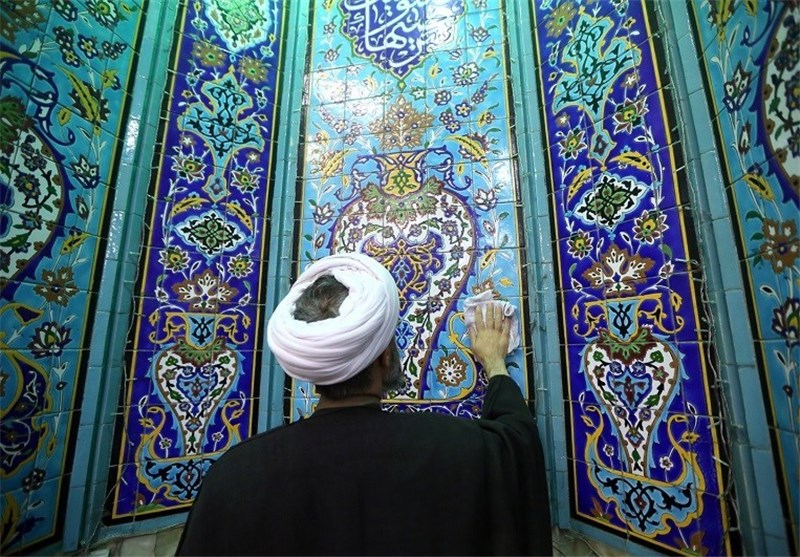 غبارروبی از مسجدی که مطب پزشک هم دارد +عکس غبارروبی از مسجدی که مطب پزشک هم دارد +عکس