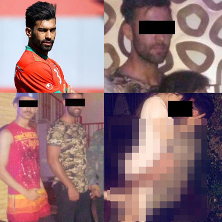 شباهت دردسر ساز برای ستاره پرسپولیس + عکس