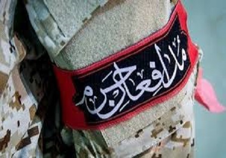 وداع پاسداران با پیکر شهید مدافع حرم، «مهدی حیدری»