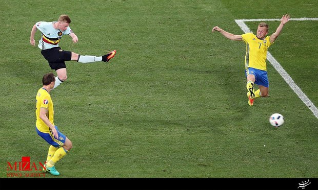 بلژیک 1-0 سوئد؛ زلاتان کفش‌هایش را آویخت