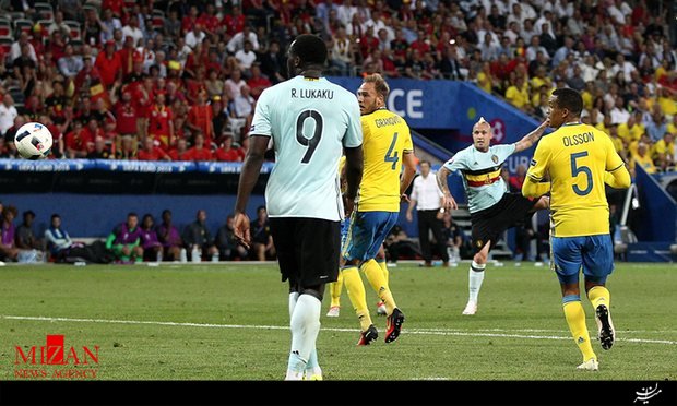 بلژیک 1-0 سوئد؛ زلاتان کفش‌هایش را آویخت