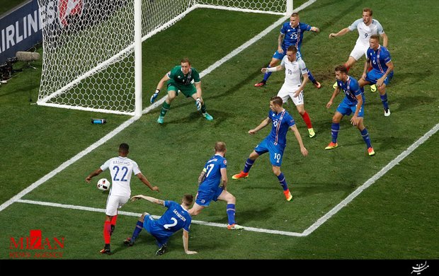 ایسلند 2-1 انگلیس؛ وداع شایسته 