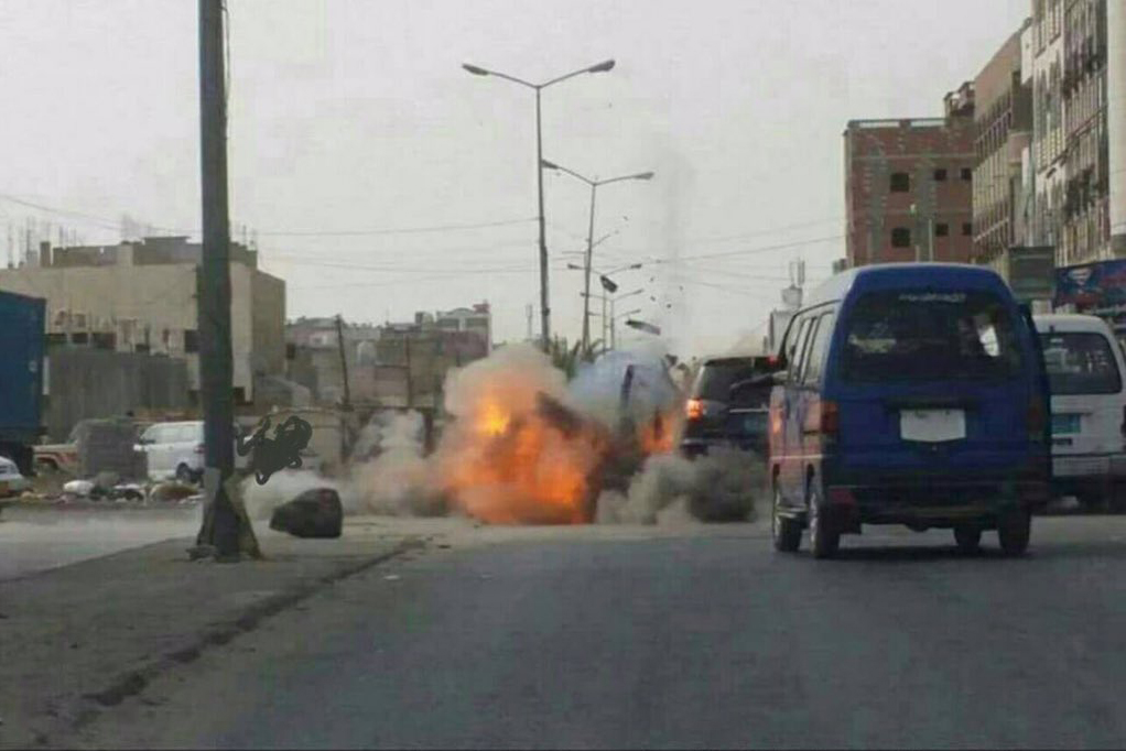 لحظه کشته شدن افسر ارشد اطلاعات یمن به دست داعش +تصاویر