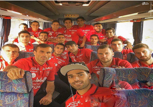 سلفی لیست 19 نفره پرسپولیس برابر فولاد +عکس سلفی لیست 19 نفره پرسپولیس برابر فولاد +عکس