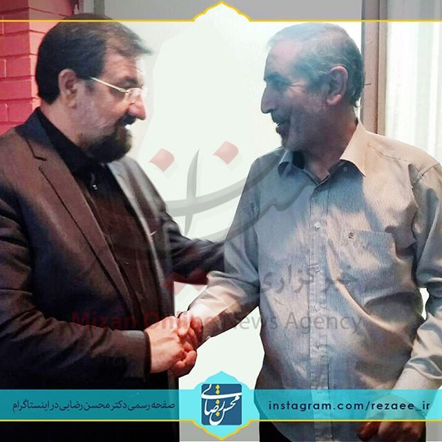عیادت محسن رضایی از شهید زنده+توییت عیادت محسن رضایی از شهید زنده+توییت