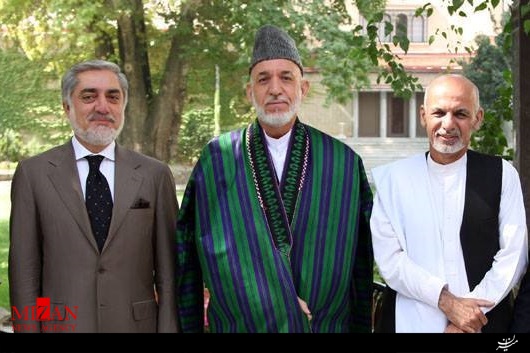 واکنش کرزی به بالا گرفتن اختلافات میان اشرف غنی و عبدالله عبدالله