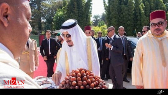 رسوایی ریخت و پاش شاه سعودی در مغرب + فیلم