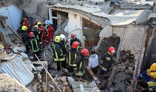 انفجار مرگبار در ساختمان مسکونی/ بازهم گاز خانه ای را در اهواز تخریب کرد