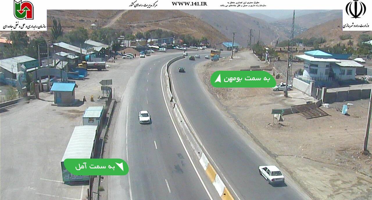 ترافیک نیمه سنگین در محور تهران-جاجرود+ عکس ترافیک نیمه سنگین در محور تهران-جاجرود+ عکس