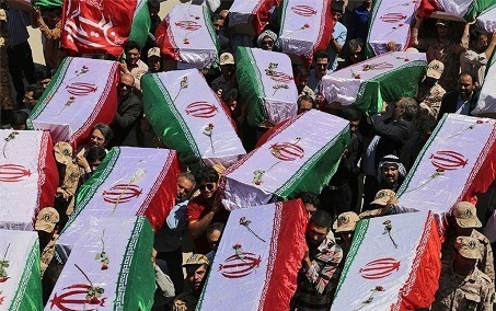 ورود پیکرهای پاک 66 شهید دفاع مقدس به کشورمان