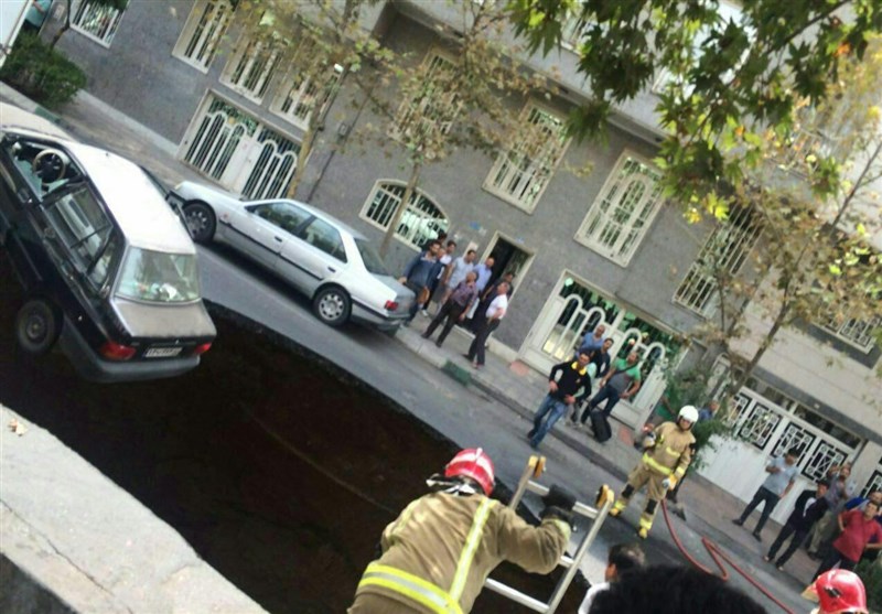جزییات نشست زمین در تهران جزییات نشست زمین در تهران
