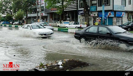 طوفان130 کیلومتری در مازندران + فیلم