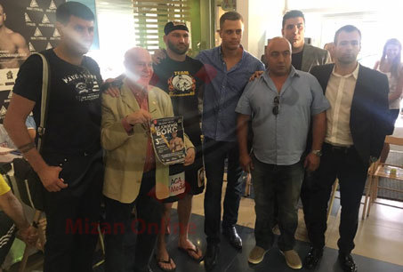 مذاکره استکی با فدراسیون بوکس اوکراین + عکس