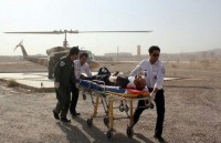 نجات چهار گردشگر سوئیسی با بالگرد در اصفهان