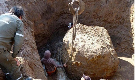 کشف شهاب سنگ ۳۰ تنی در شمال آرژانتین+عکس