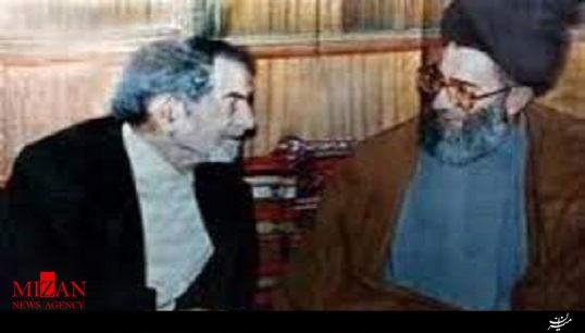 شعرخوانی مرحوم شهریار در محضر رهبرانقلاب + فیلم