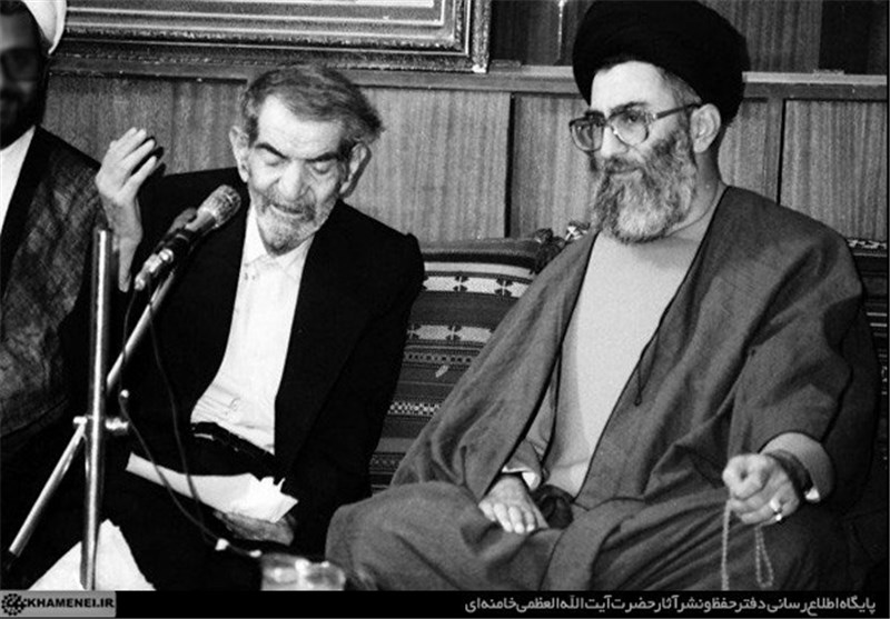 اشعار اهدایی استاد شهریار به رهبر انقلاب +دستخط