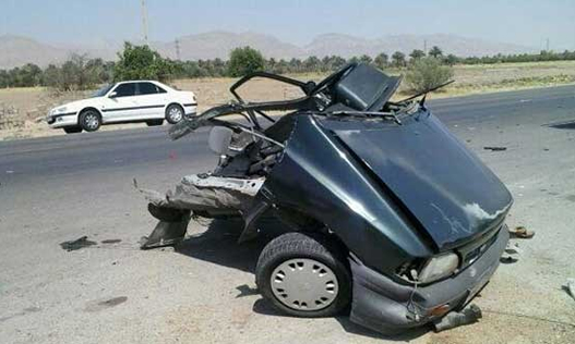 حضور خودروهای سواری در ٥٥ درصد تصادفات شهریور