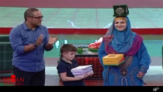 خاله شادونه در خندوانه  + فیلم