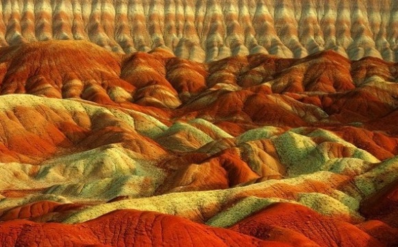تصاویری از رنگین‌کمان خاکی ایران زمین