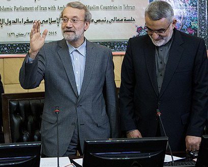 رئیس کمیسیون روابط خارجی بلژیک با لاریجانی و بروجردی دیدار می کند