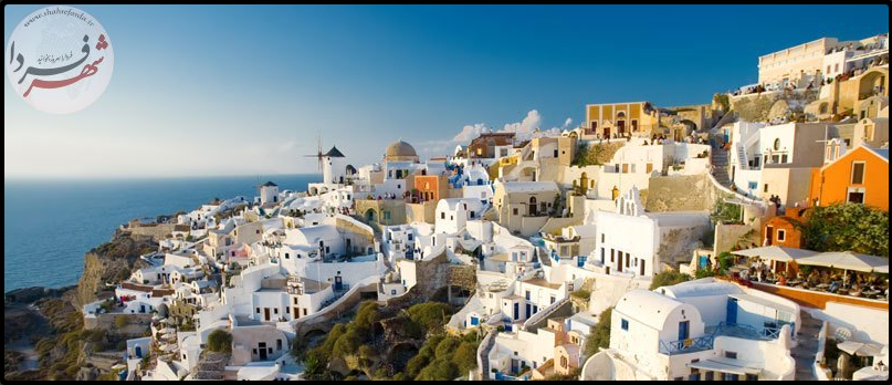 منظره بی نظیر شهرک ساحلی اویا در یونان+عکس