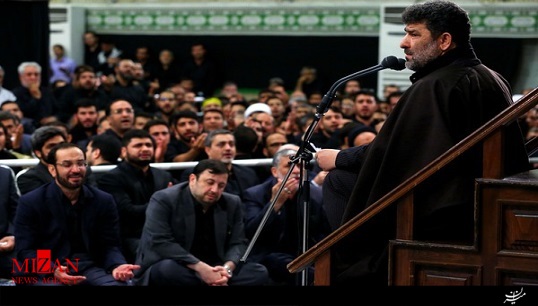 مداحی حاج سعید حدادیان در شب هشتم عزاداری ایام محرم در حضور رهبر انقلاب + صوت مداحی حاج سعید حدادیان در شب هشتم عزاداری ایام محرم در حضور رهبر انقلاب + صوت