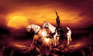 آیین رونمایی نمادین از «پیراهن» خونین حضرت اباعبدالله(ع)///خبر شب