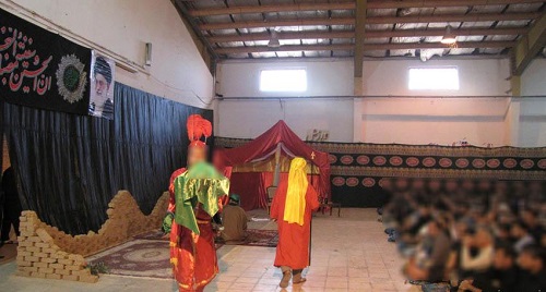 برگزاری مراسم تعزیه خوانی در زندان مرکزی همدان + عکس برگزاری مراسم تعزیه خوانی در زندان مرکزی همدان + عکس