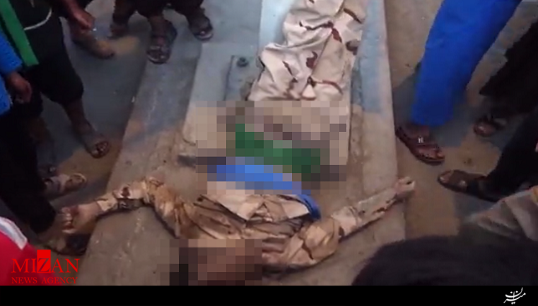 وقتی داعشیها دست به دامن جنازهها میشوند! + فیلم (16+) وقتی داعشیها دست به دامن جنازهها میشوند! + فیلم (16+)