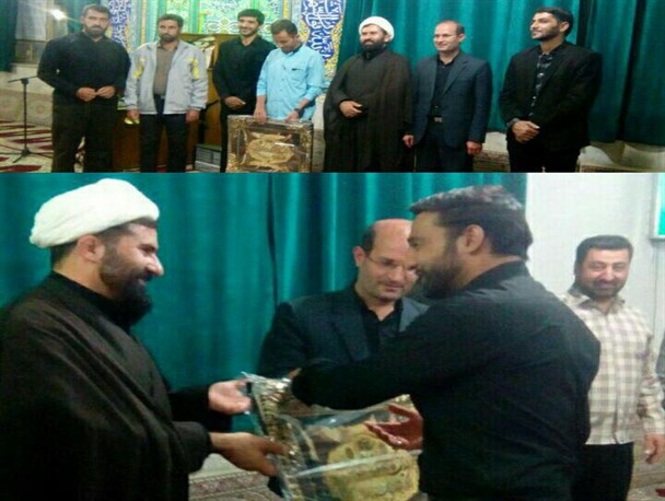 رفع دلتنگی جانباز مدافع حرم+عکس