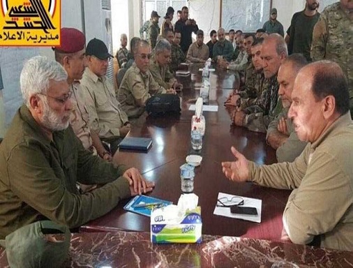 فرماندهان الحشد الشعبی در کرکوک چه کردند؟ فرماندهان الحشد الشعبی در کرکوک چه کردند؟